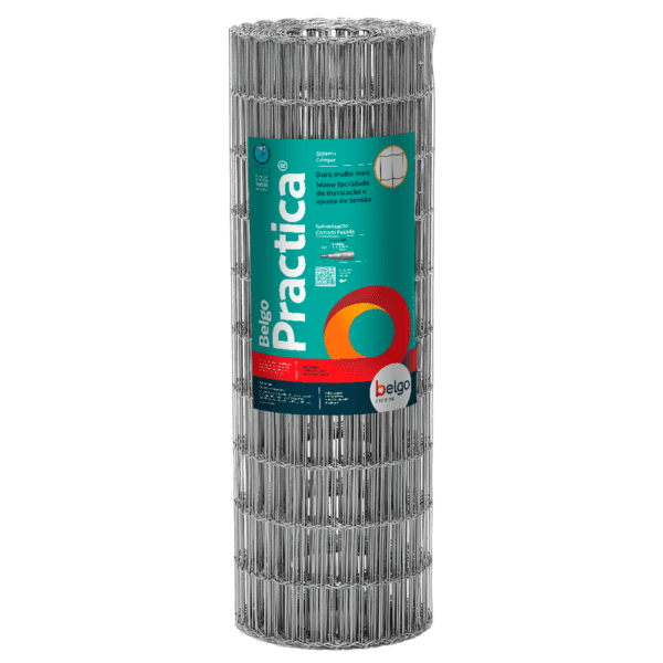 Tela Belgo Practica Fio 2,00mm - 5 x 10cm 1,02 x 25m