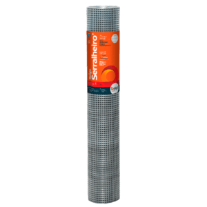 Tela Belgo Serralheiro Fio 1,65mm - 1,5 x 1,5cm 1,50m x 15m