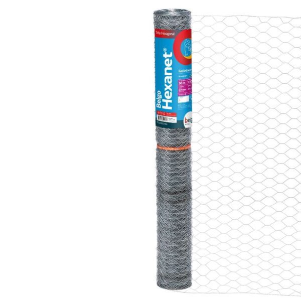 Tela Galinheiro Belgo Hexanet® - 2 X 22 1,50 X 50m