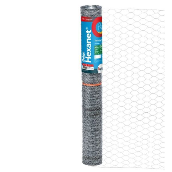 Tela Galinheiro Belgo Hexanet® - 2 X 22 1,80 X 50m