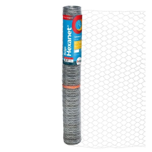 Tela Galinheiro Belgo Hexanet® - 2 X 23 1,80 x 50m