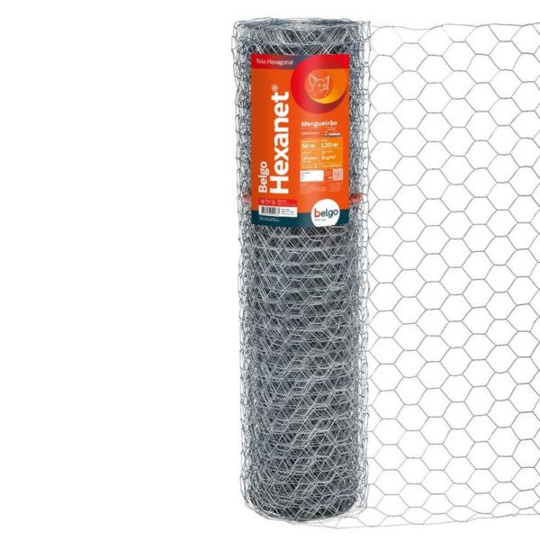 Tela Mangueirão Belgo Hexanet® - 3 X 16 1,20 X 50m