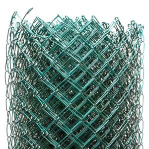 Tela Plastificada Verde Losangular Gravia 57mm FIO 14 - 1 m x 10 m
