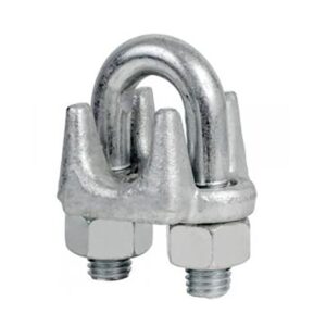 Grampo Galvanizado para Cabo De Aço 1/2"