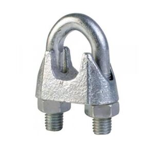 Grampo Galvanizado para Cabo De Aço 3/8"