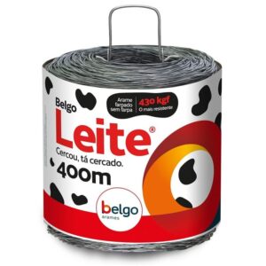 Arame Farpado Sem Farpas Belgo Leite 400 m